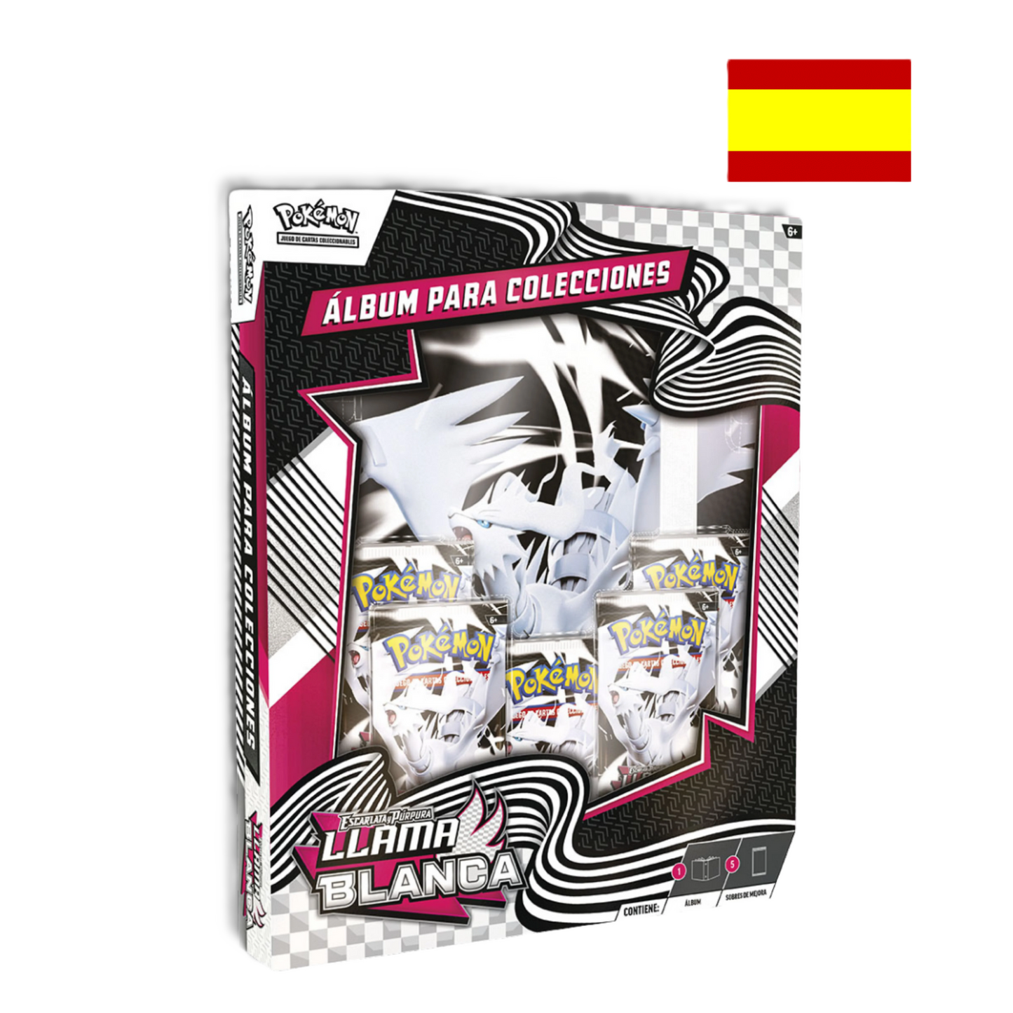 Binder Collection Llama Blanca - Español - Pokemon TCG