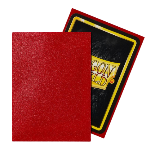 Fundas Dragon Shield Ruby Matte (100 fundas)