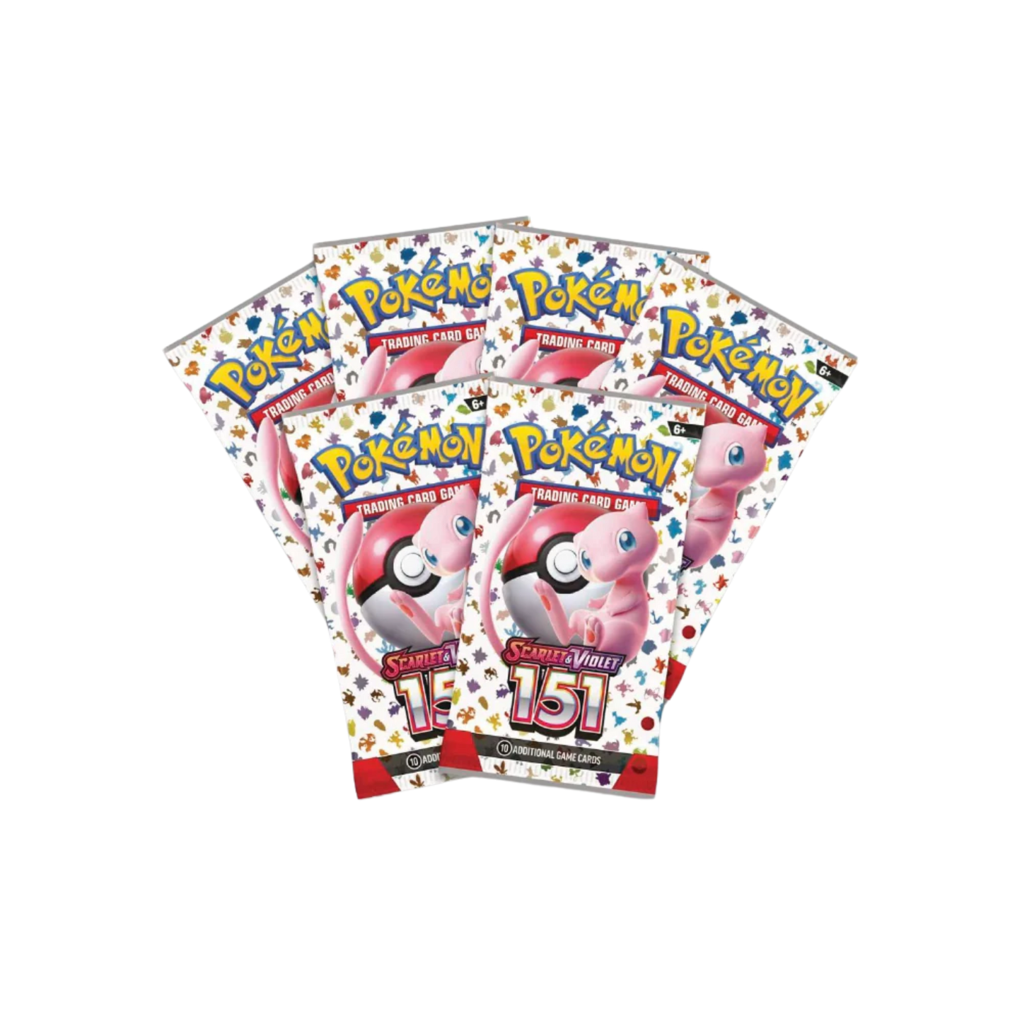 6 Sobres 151 en Inglés