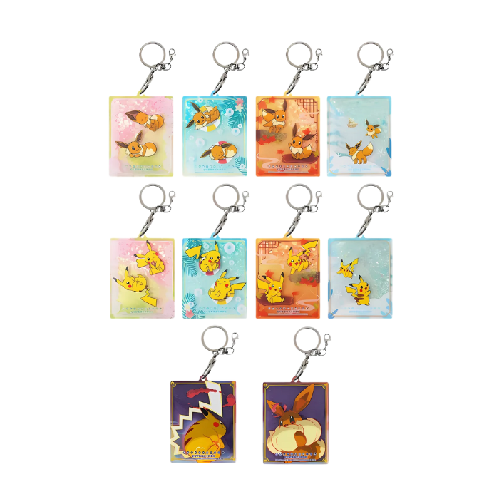 Card Holder Set Gift Box Eevee & Pikachu - Exclusivo China - Pokemon TCG