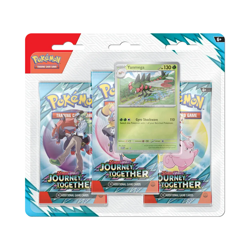 Blister 3 sobres Juntos de Aventuras - Español - Pokemon TCG