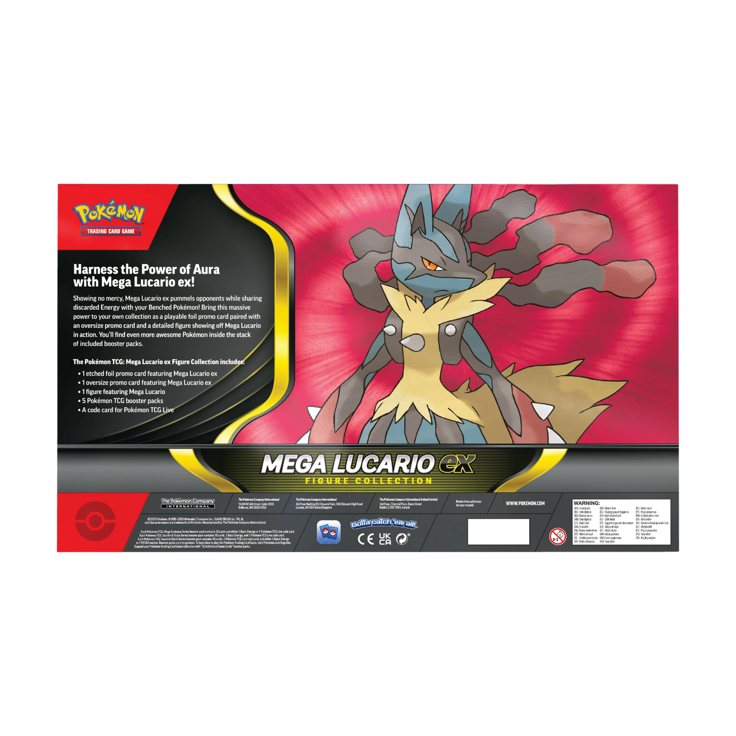 Colección con Figura Mega Lucario EX - Español - Pokemon TCG