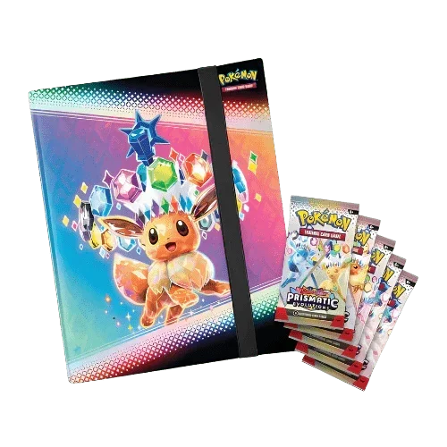 Binder Collection Evoluciones Prismáticas - Español - Pokemon TCG - Shiny Vault