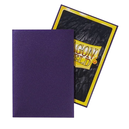 Fundas Dragon Shield Purple Matte (100 fundas) - Shiny Vault