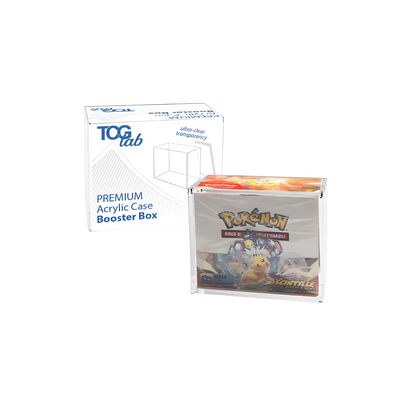 Protector Acrílico para Booster Box de Pokemon - Metacrilato TCGLab