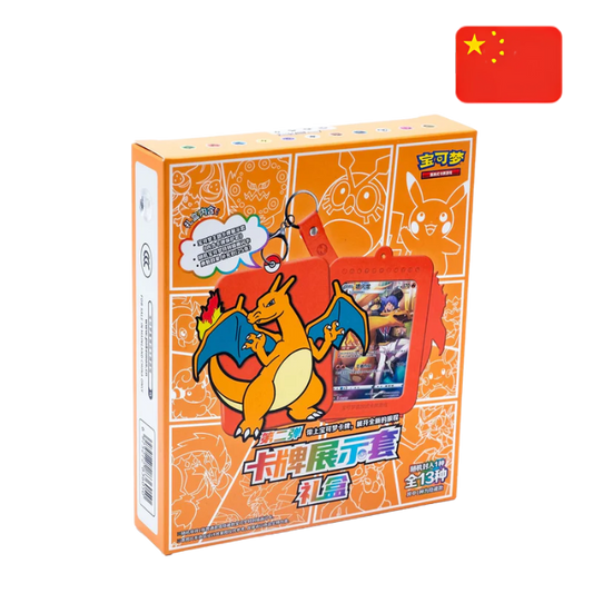 Card Holder Set Box Charizard - Exclusivo China - Pokemon TCG
