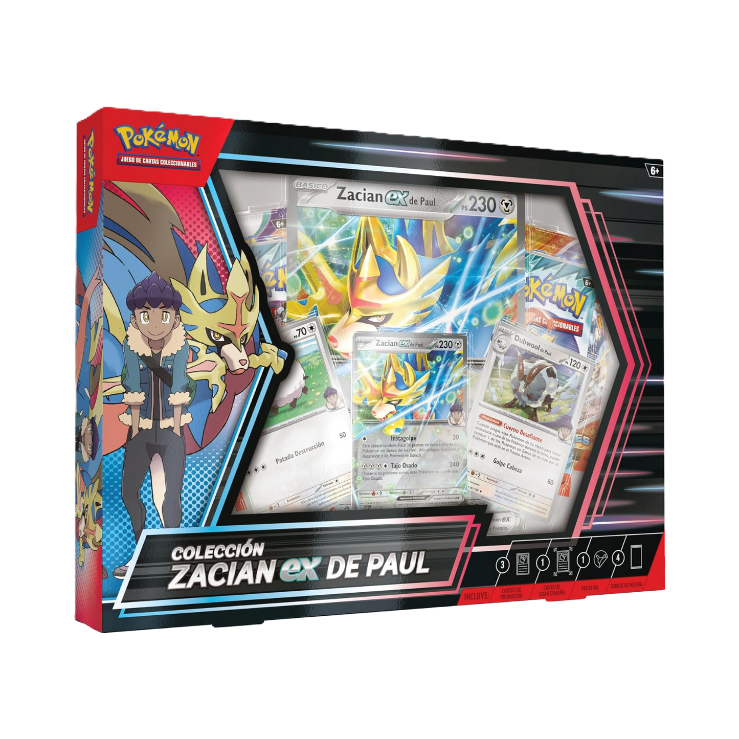 Box Collection Zacian EX de Paul - Español - Pokemon TCG