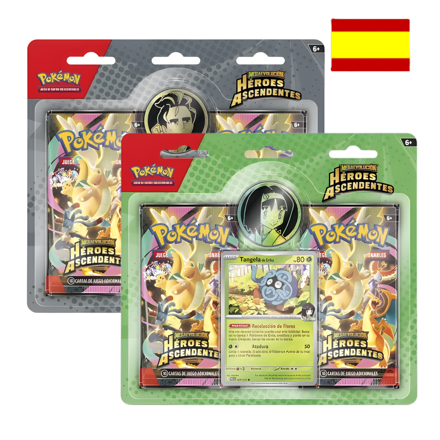Blister 2 Sobres Heroes Ascendentes - Español - Pokemon TCG