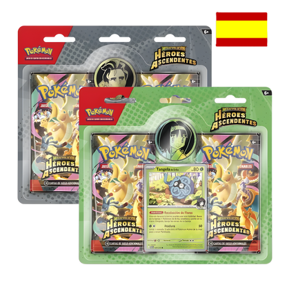 Blister 2 Sobres Heroes Ascendentes - Español - Pokemon TCG