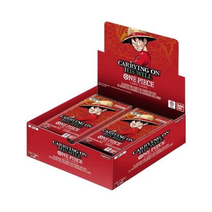 Caja de Sobres OP13 Carrying on his Will - Inglés - One Piece Card Game