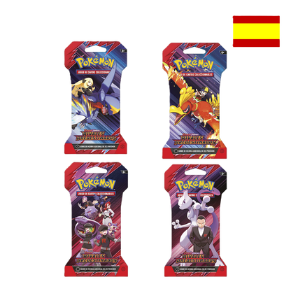 Sobre Emblistado Rivales Predestinados - Español - Pokemon TCG