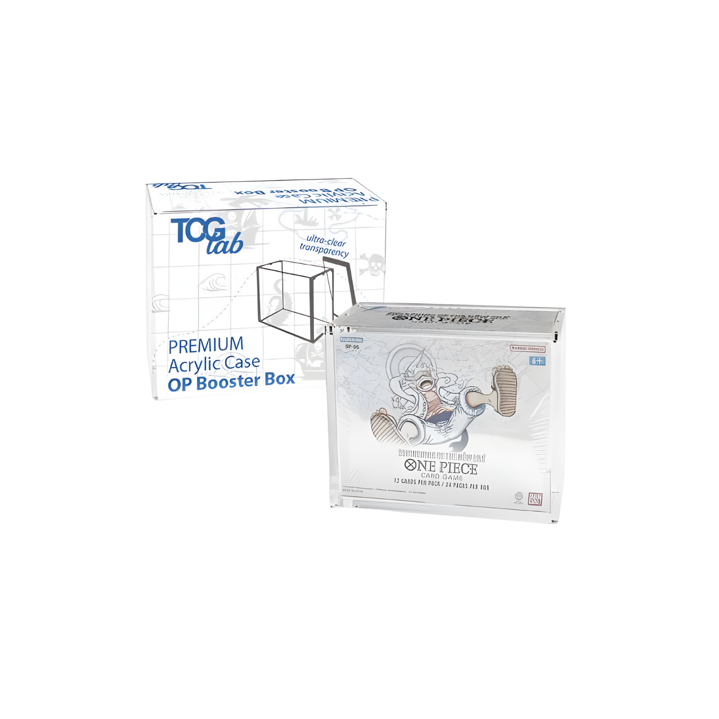 Protector Acrílico para Booster Box de One Piece 🏴‍☠️ - Metacrilato TCGLab