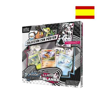 Poster Collection Llama Blanca y Fulgor Negro - Español - Pokemon TCG
