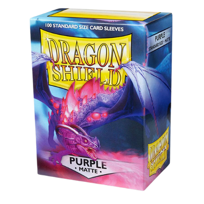 Fundas Dragon Shield Purple Matte (100 fundas)