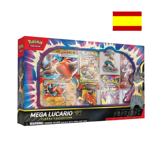 Colección con Figura Mega Lucario EX - Español - Pokemon TCG