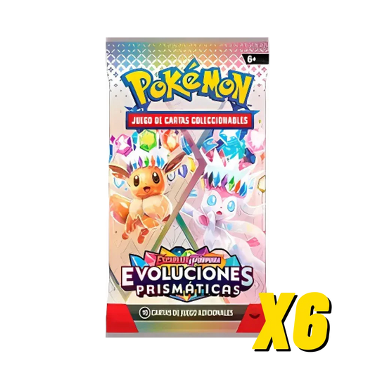 Booster Bundle Evoluciones Prismáticas - Español - Pokemon TCG