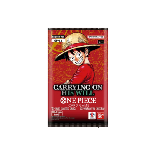 Caja de Sobres OP13 Carrying on his Will - Inglés - One Piece Card Game