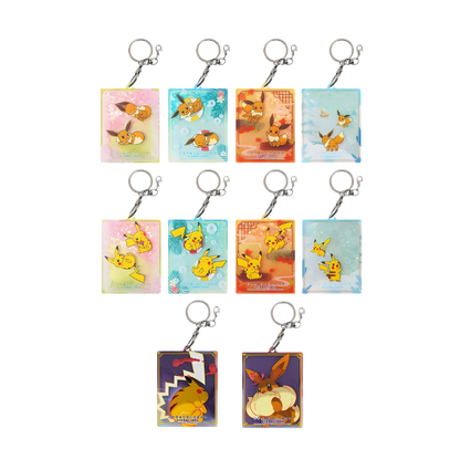 Card Holder Set Gift Box Eevee & Pikachu - Exclusivo China - Pokemon TCG