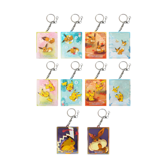 Card Holder Set Gift Box Eevee & Pikachu - Exclusivo China - Pokemon TCG