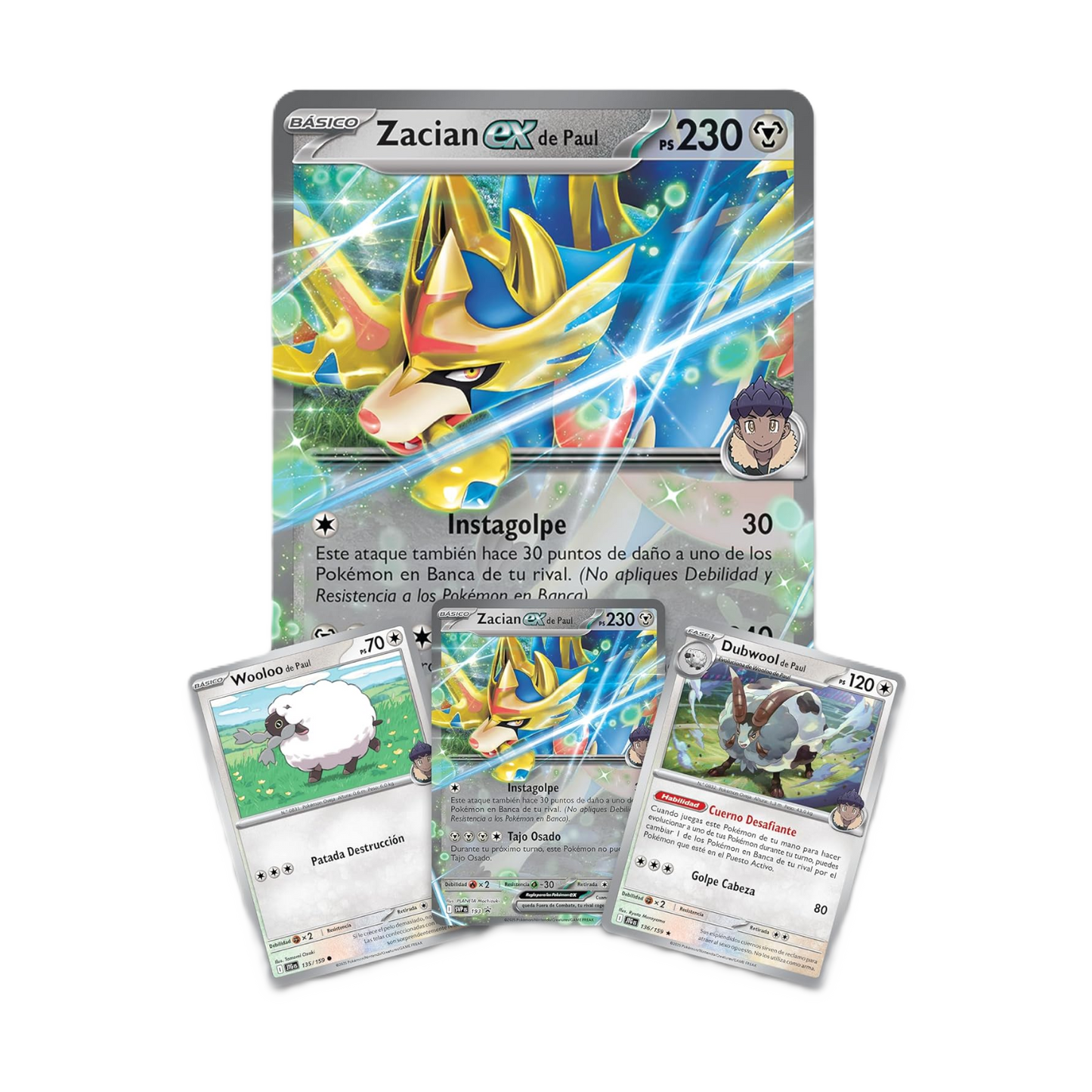 Box Collection Zacian EX de Paul - Español - Pokemon TCG