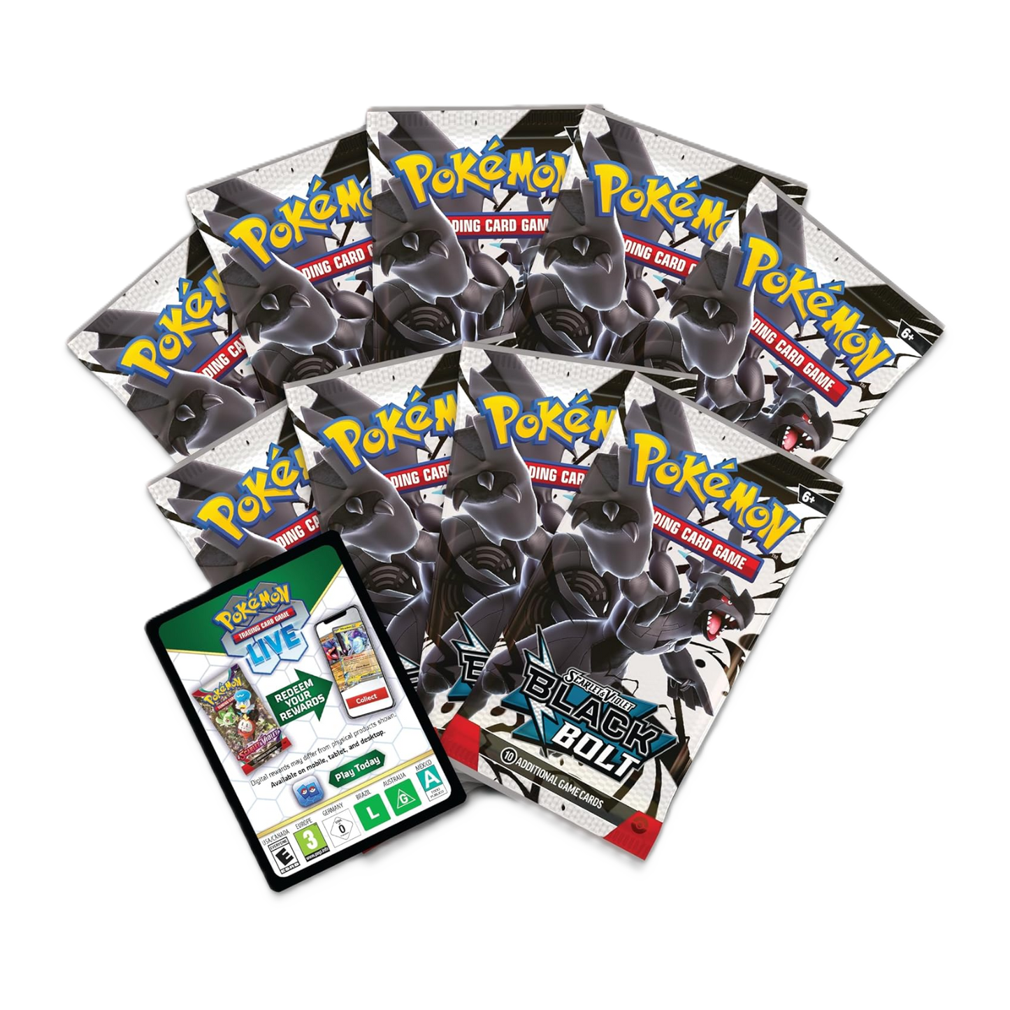 Elite Trainer Box Fulgor Negro - Español - Pokemon TCG