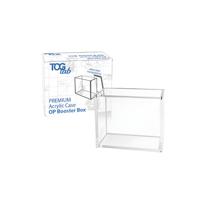 Protector Acrílico para Booster Box de One Piece 🏴‍☠️ - Metacrilato TCGLab