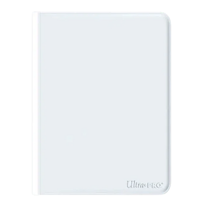 Album 4 - Pocket Zippered Vivid Ultra PRO Blanco - Shiny Vault