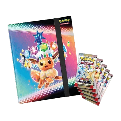Binder Collection Evoluciones Prismáticas - Español - Pokemon TCG - Shiny Vault