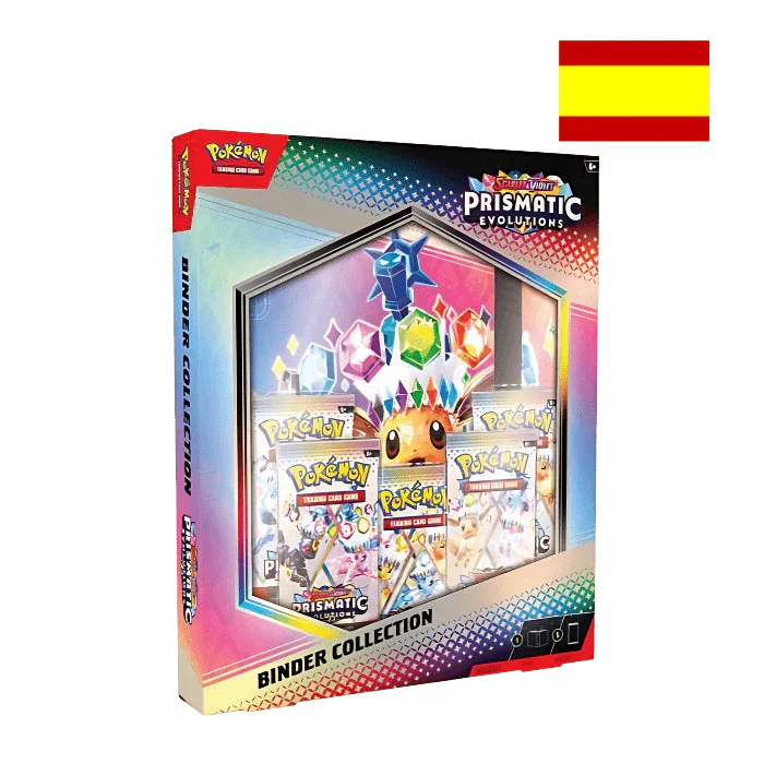 Binder Collection Evoluciones Prismáticas - Español - Pokemon TCG - Shiny Vault