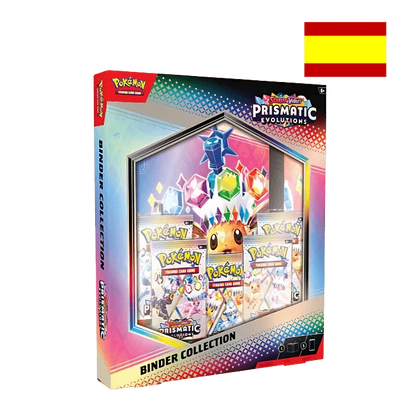 Binder Collection Evoluciones Prismáticas - Español - Pokemon TCG - Shiny Vault