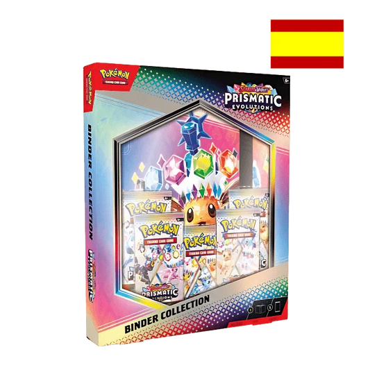 Binder Collection Evoluciones Prismáticas - Español - Pokemon TCG - Shiny Vault