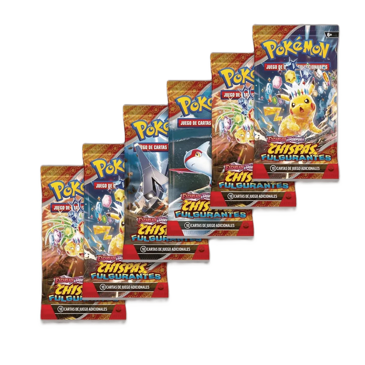Booster Bundle Chispas Fulgurantes - Español - Pokemon TCG - Shiny Vault