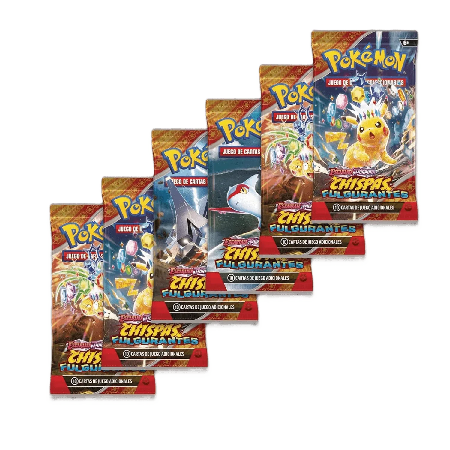Booster Bundle Chispas Fulgurantes - Español - Pokemon TCG - Shiny Vault