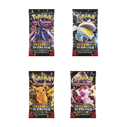 Booster Bundle Destinos de Paldea - Español - Pokemon TCG - Shiny Vault
