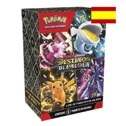 Booster Bundle Destinos de Paldea - Español - Pokemon TCG - Shiny Vault