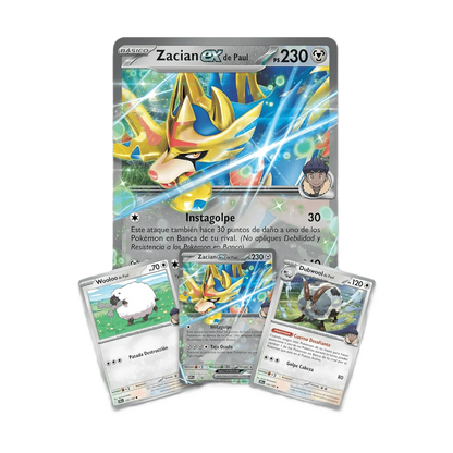 Box Collection Zacian EX de Paul - Español - Pokemon TCG - Shiny Vault