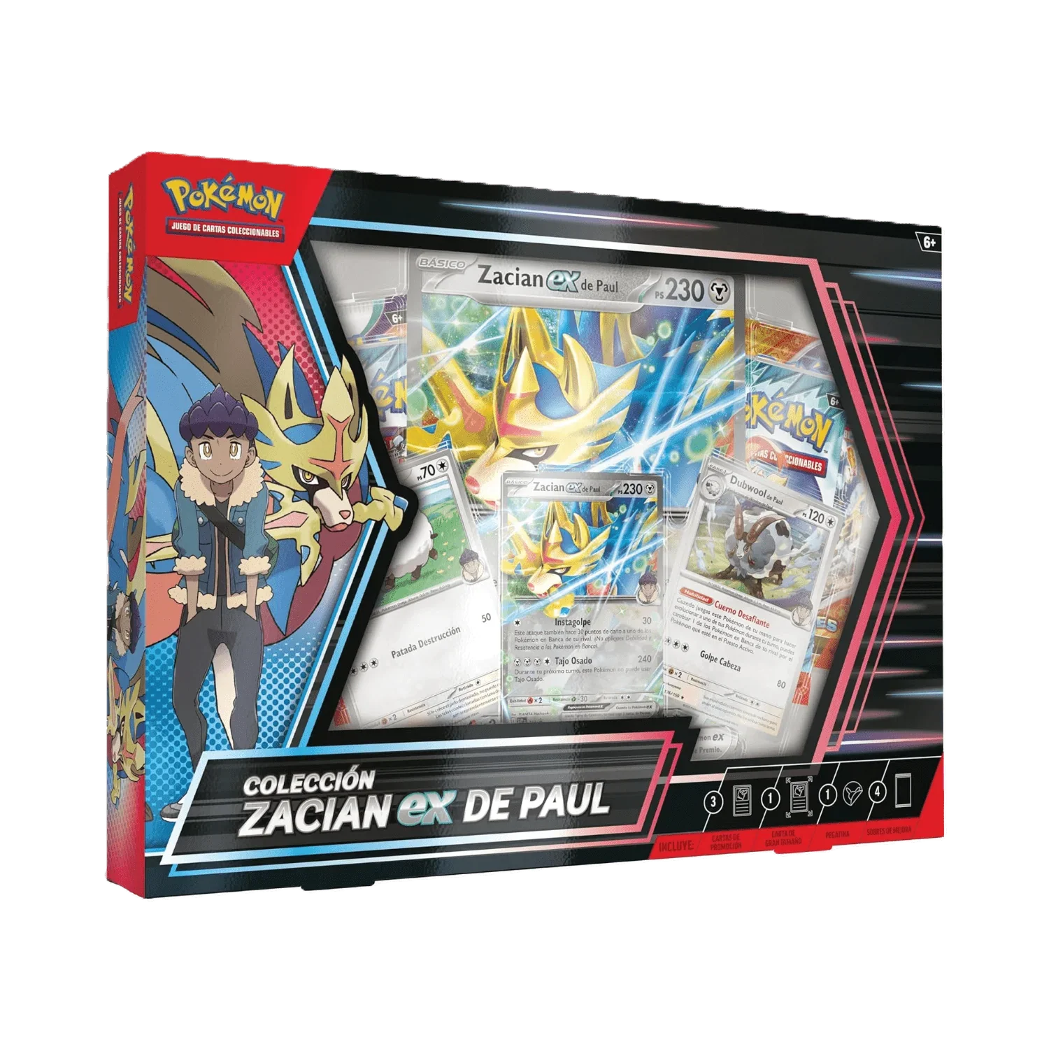 Box Collection Zacian EX de Paul - Español - Pokemon TCG - Shiny Vault
