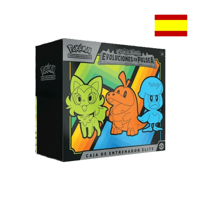 Elite Trainer Box Evoluciones de Paldea - Español - Pokemon TCG - Shiny Vault