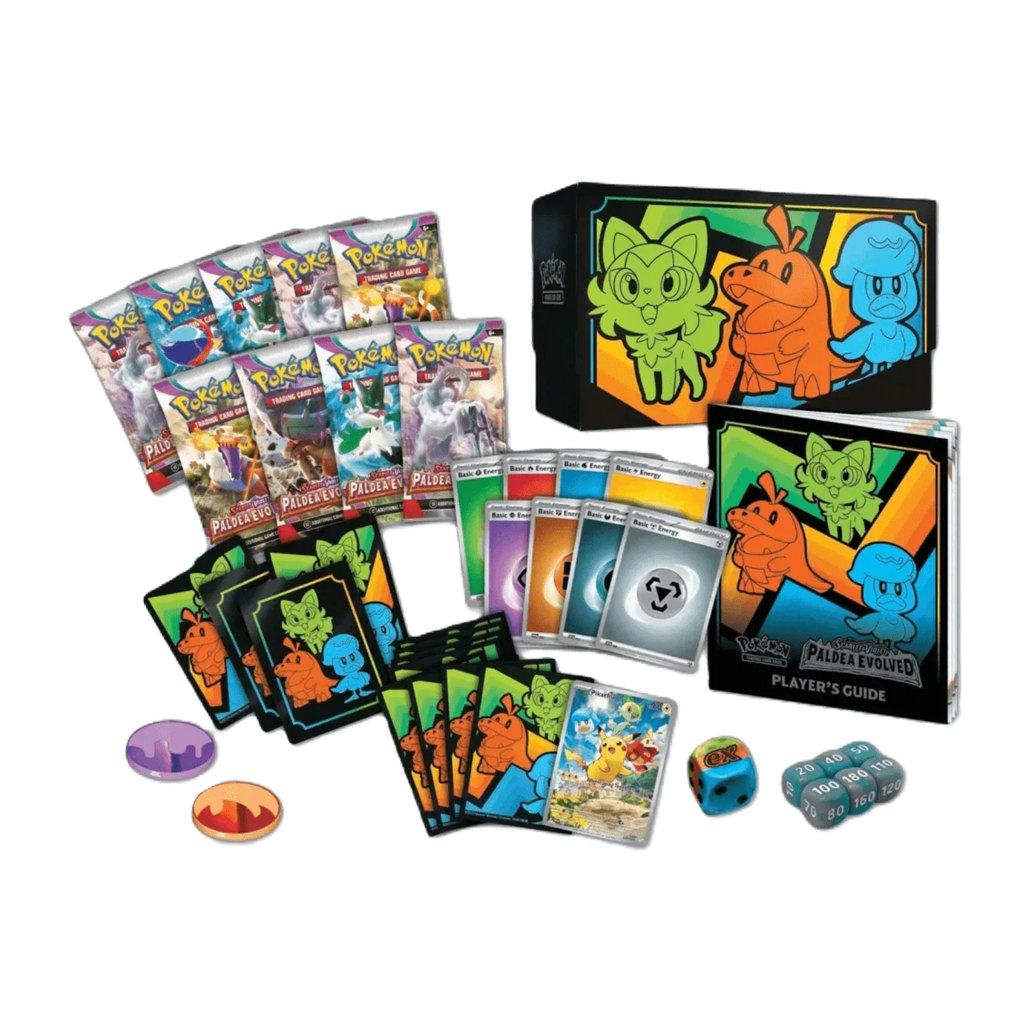 Elite Trainer Box Evoluciones de Paldea - Español - Pokemon TCG - Shiny Vault