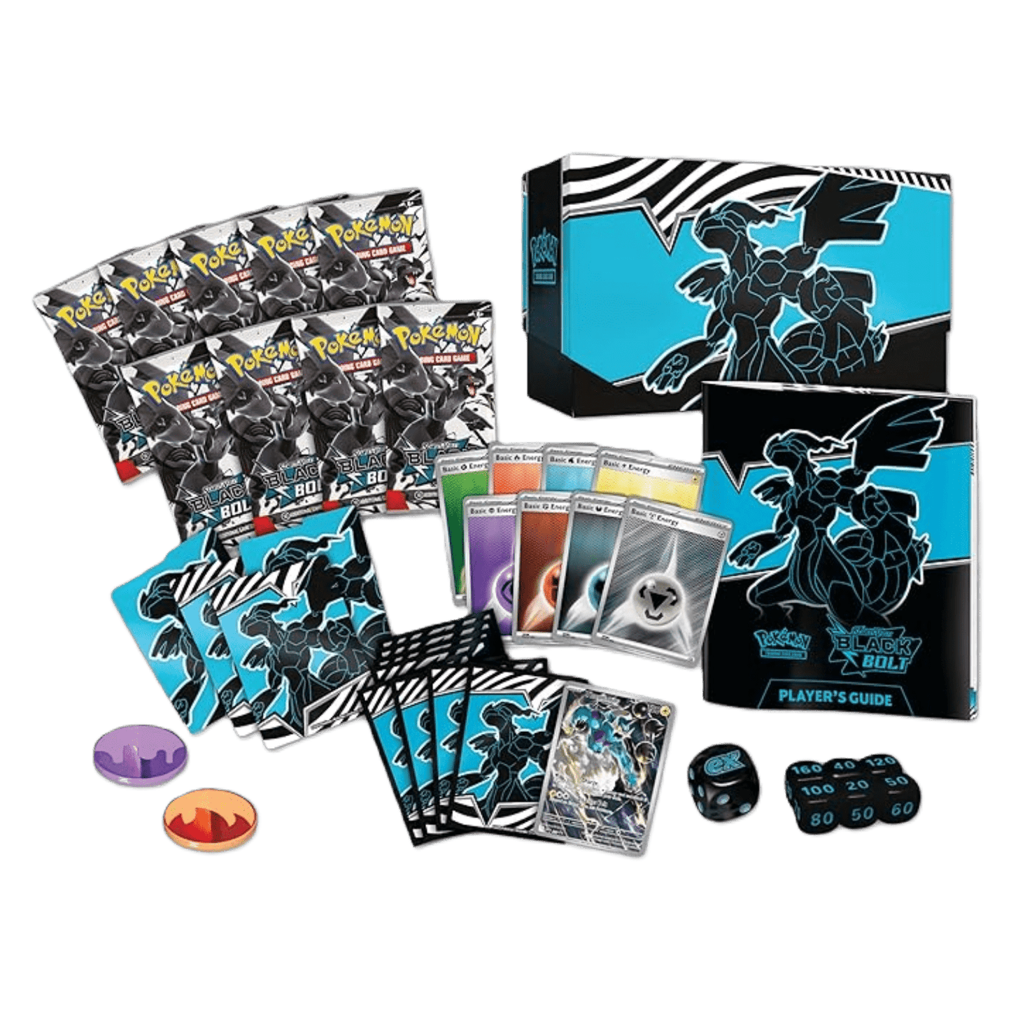 Elite Trainer Box Fulgor Negro - Español - Pokemon TCG - Shiny Vault