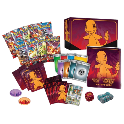 Elite Trainer Box Llamas Obsidianas - Español - Pokemon TCG - Shiny Vault