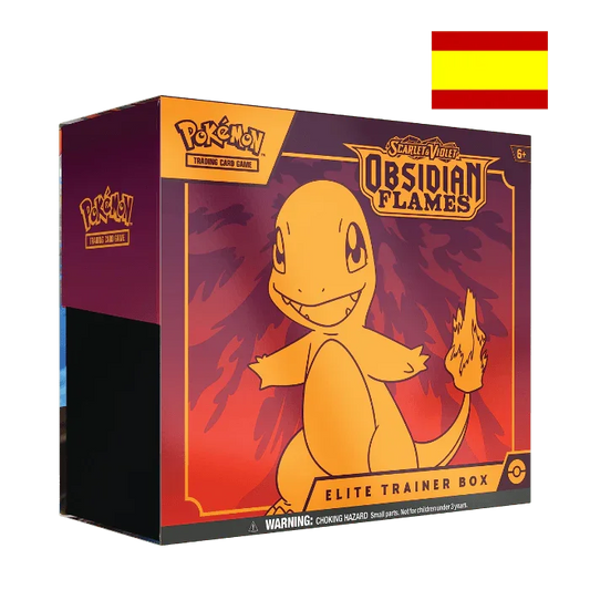 Elite Trainer Box Llamas Obsidianas - Español - Pokemon TCG - Shiny Vault