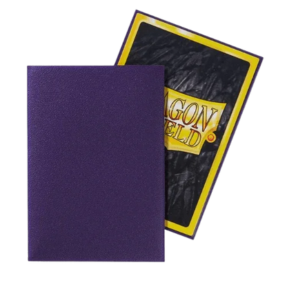 Fundas Dragon Shield Purple Matte (100 fundas) - Shiny Vault