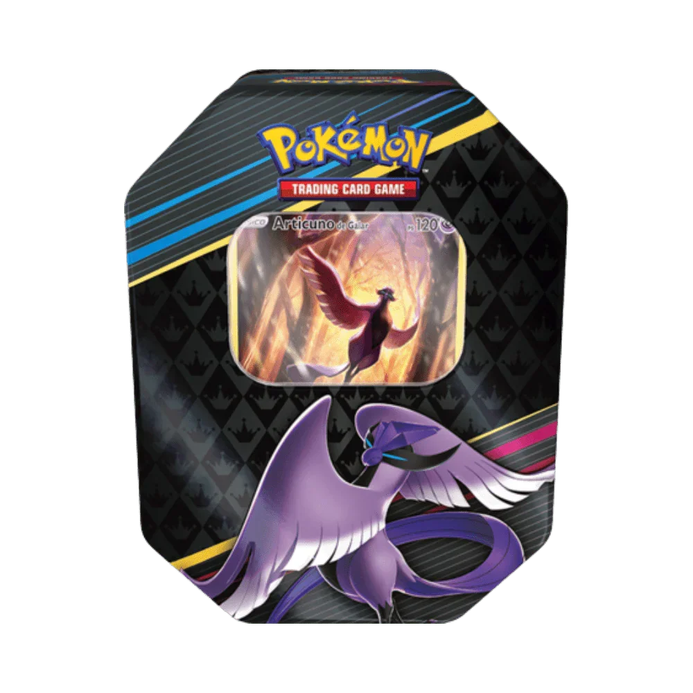 Lata Cenit Supremo (Aves Legendarias) - Español - Pokemon TCG - Shiny Vault