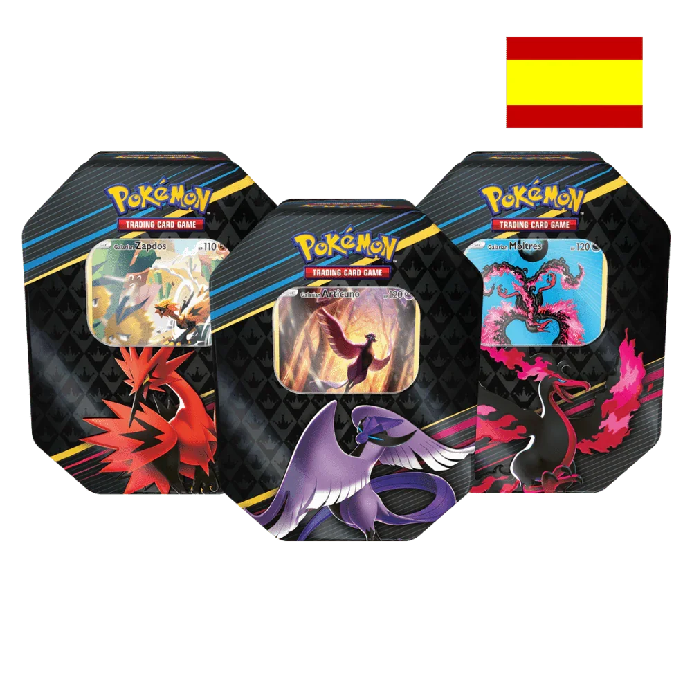 Lata Cenit Supremo (Aves Legendarias) - Español - Pokemon TCG - Shiny Vault