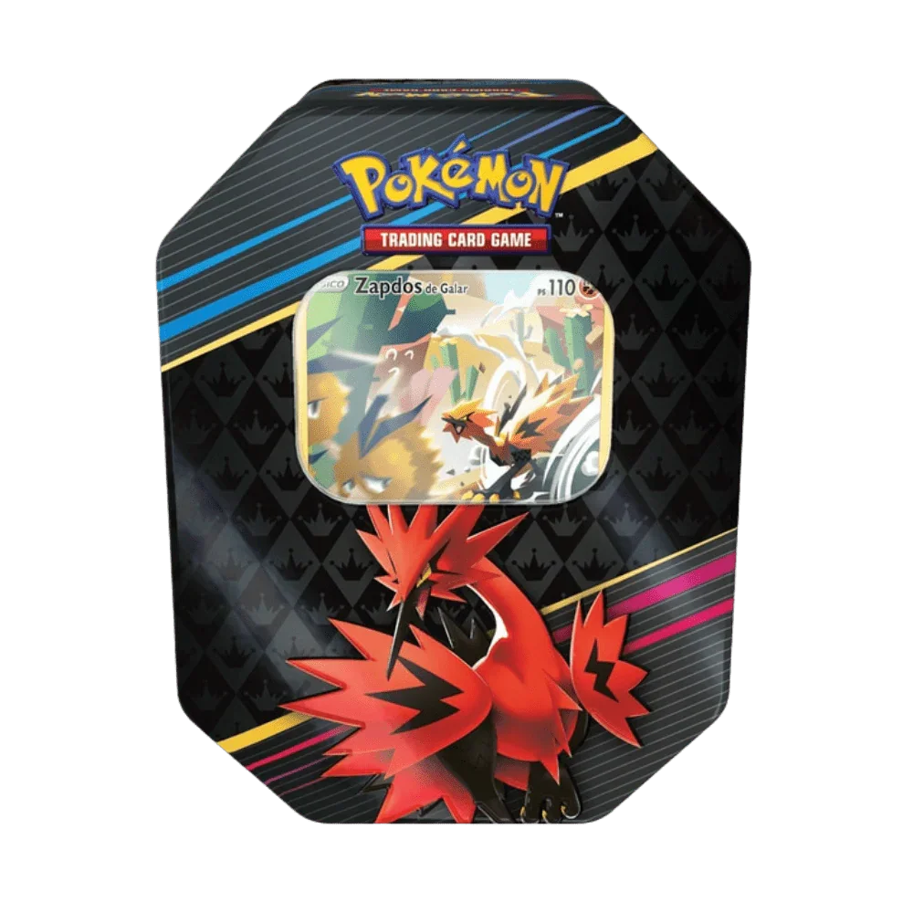 Lata Cenit Supremo (Aves Legendarias) - Español - Pokemon TCG - Shiny Vault