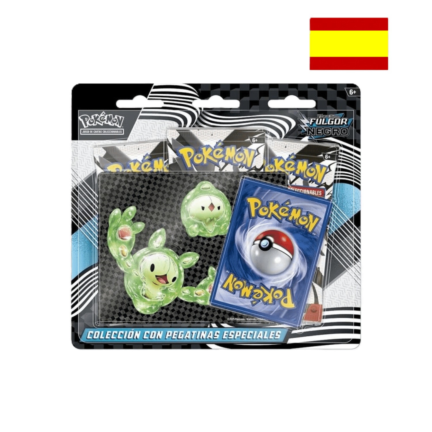 Tech Sticker Fulgor Negro Reuniclus - Español - Pokemon TCG - Shiny Vault